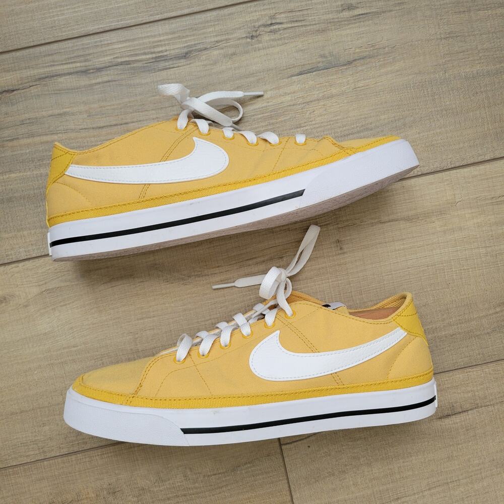 Nike Court Legacy Canvas Sanded Gold Sneakers Men Sz 11 CW6539-700 - Picture 16 of 16